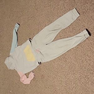 Sweatpants and hoodie